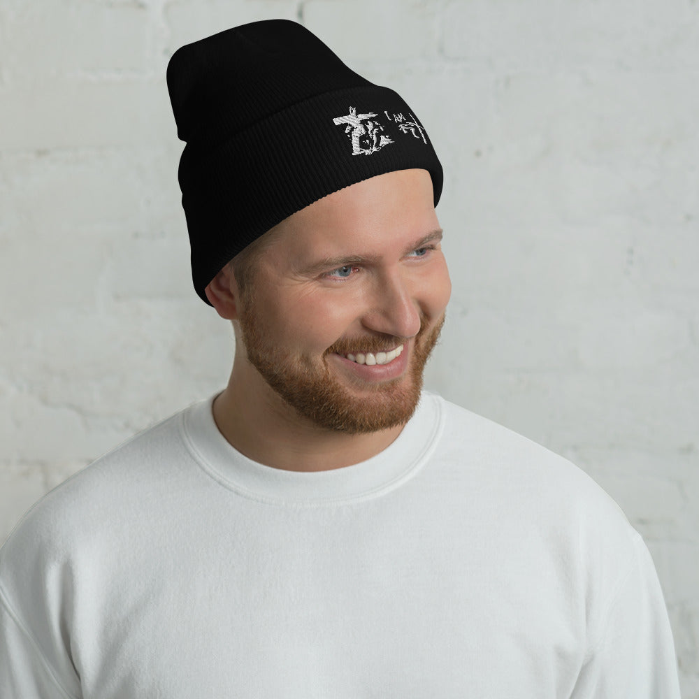 Bear the Cross Cuffed Beanie - Favoured Tees