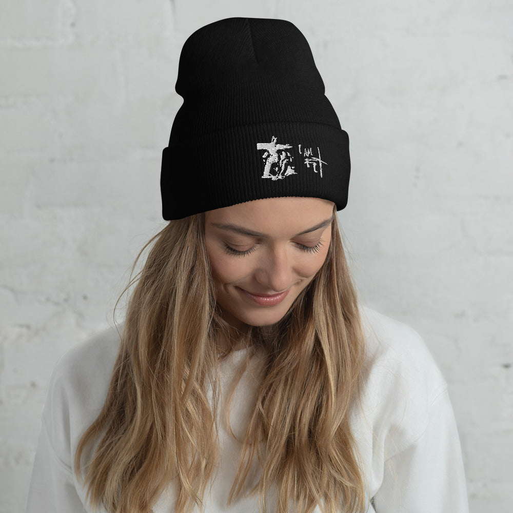 Bear the Cross Cuffed Beanie - Favoured Tees